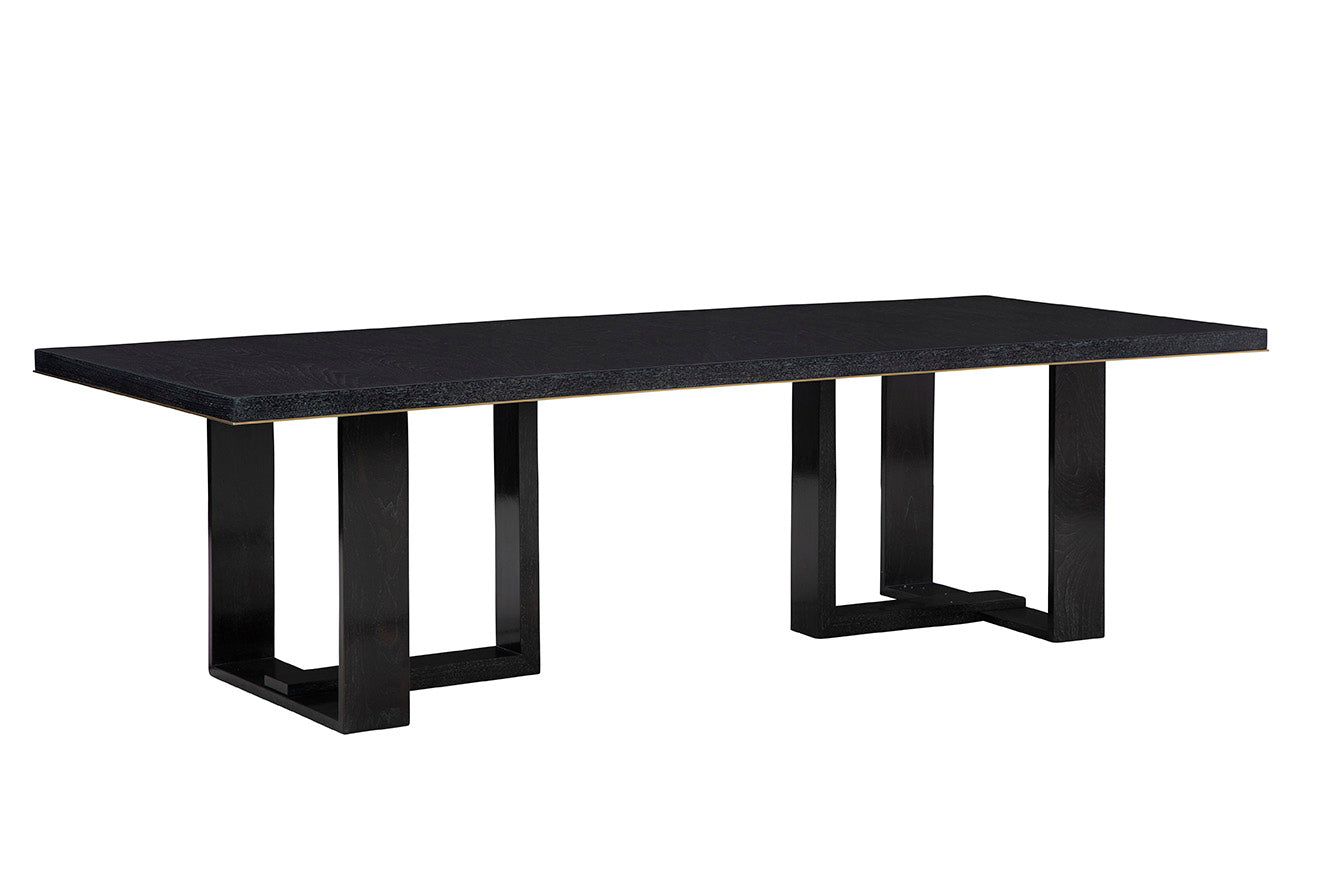 Aster Dining Table-All Wood Base