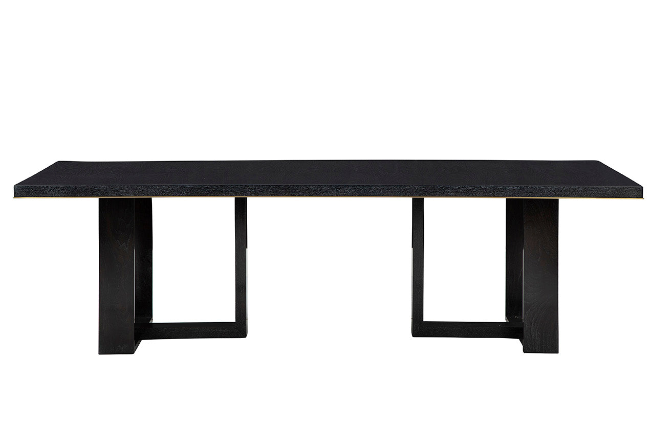 Aster Dining Table-All Wood Base