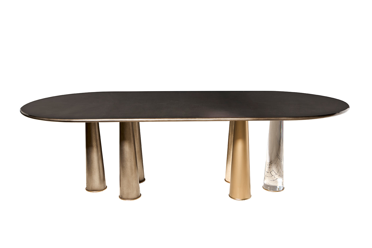 Bennett Dining Table - Acrylic Legs
