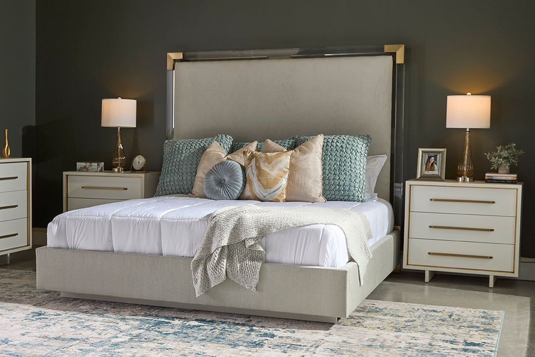 Charlotte Acrylic Bed - Queen Size