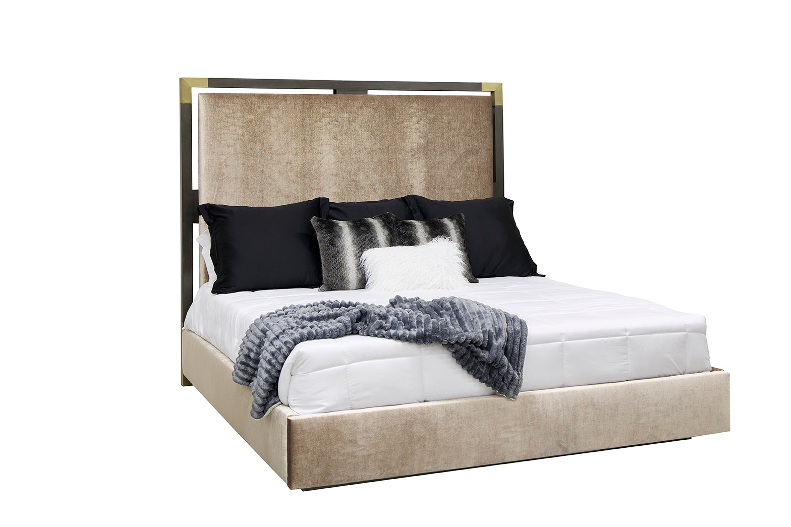 Charlotte Wood Bed - King Size