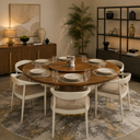 Harmony 72" Round Dining Table