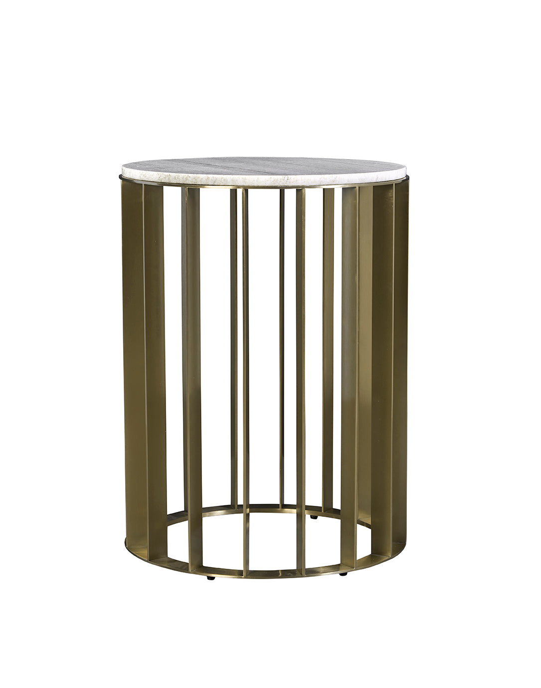 Madison Side Table With Stone Top