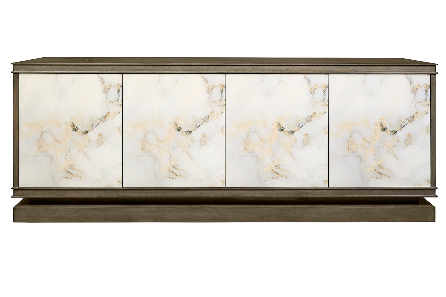 Owen Credenza with Specialty Glass