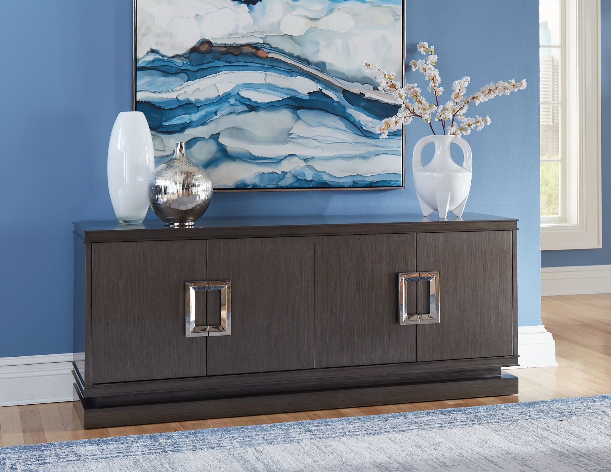 Owen 4 Door Credenza