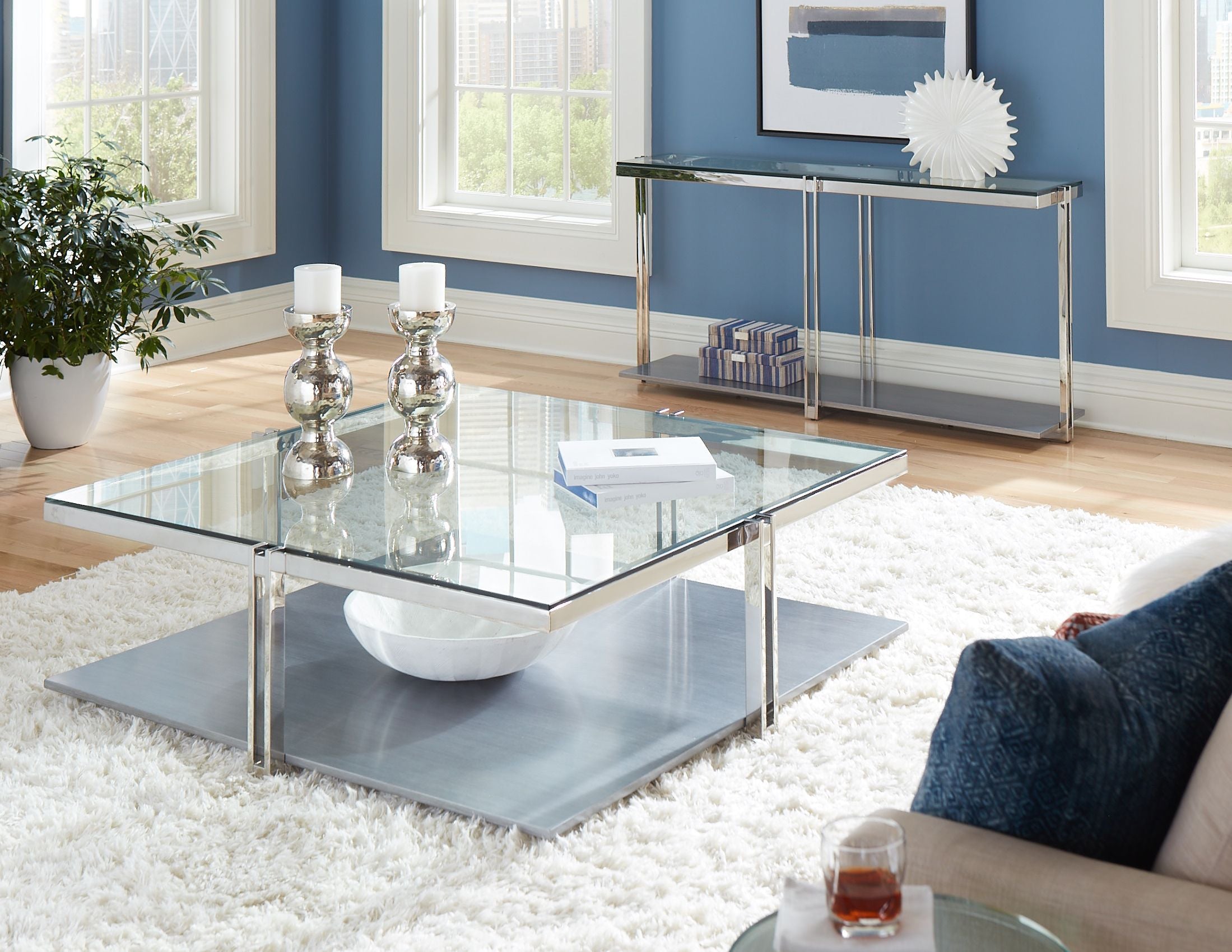 Apex Square Cocktail Table